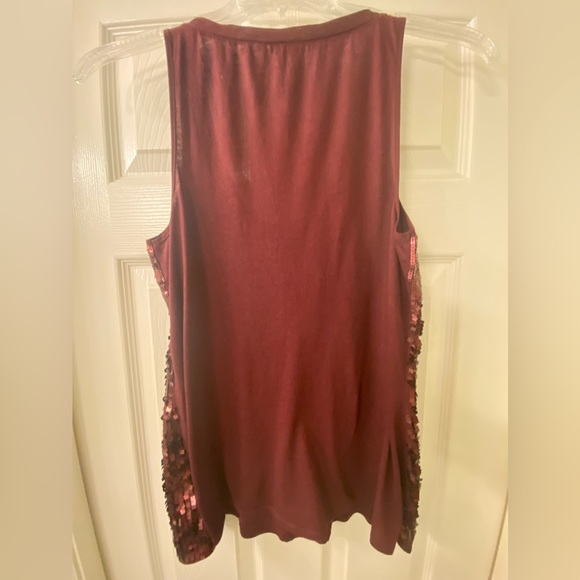 Ladies Size M Sequined Tank Top by Express - Picture 4 of 7